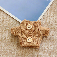 Nouveaux produits 2026 : Pulls à boutons Moru Doll, Pulls Moru Doll, Vêtements pour poupées Kt à moins d'un dollar, 10cm, 14cm