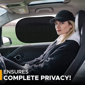Cửa sổ xe màu 4 gói Mặt trời Kính chắn gió bóng chặn cho bên và cửa sổ phía sau phía trước trở lại ô tô che nắng che nắng - Product Image 6