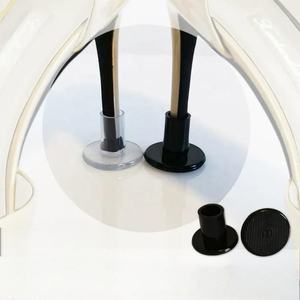 Protections de talon antidérapantes de remplacement, protège-talons, protège-talons transparents pour chaussures hautes pour l'herbe - Product Image 2