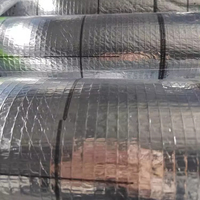 Isı yansıması ve buhar kontrolü için ev sargı membranı olarak PE örgü laminat VMPET folyo