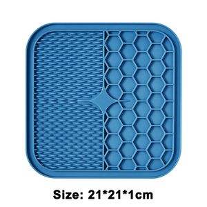 Tapis de lèvres de chien 3d, fournitures pour animaux domestiques, plaque de claquement, baignoire épaisse, en silicone, pour soins des chiens - Product Image 2