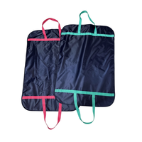 Housse de costume portable personnalisée pas chère, sac à vêtements pliable en tissu Oxford, housses de protection pour vêtements