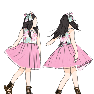 Nuovi prodotti ultimo prezzo di promozione girocollo senza maniche <span class=keywords><strong>Ballerina</strong></span> <span class=keywords><strong>Tutu</strong></span> abito per bambine - Product Image 4