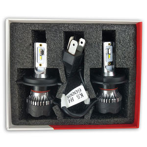EVITEK - Luces LED Súper Brillantes para Automóviles, H1 H3 880 HB3 9006 H11, Bombillas para Automóvil de 8000 Lúmenes, CSP F5 LED H7 H4 H13, Faros Delanteros LED - Product Image 1
