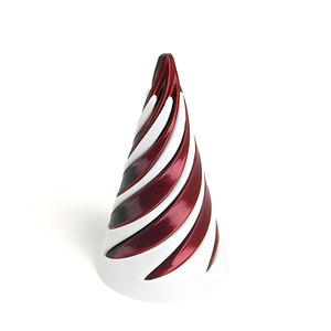 Twisted Stood-Up Geometry Pattern Cartoon Shape Two-color Fingertip Spiral Structure 3D Printed Plastic Fashionable Toys Stress - Product Image 5