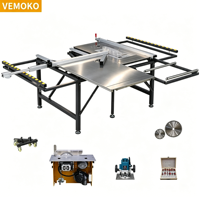 Scie à table coulissante la plus vendue, conception sans pliage pour l'utilisation en atelier de menuiserie (MDF, contreplaqué)