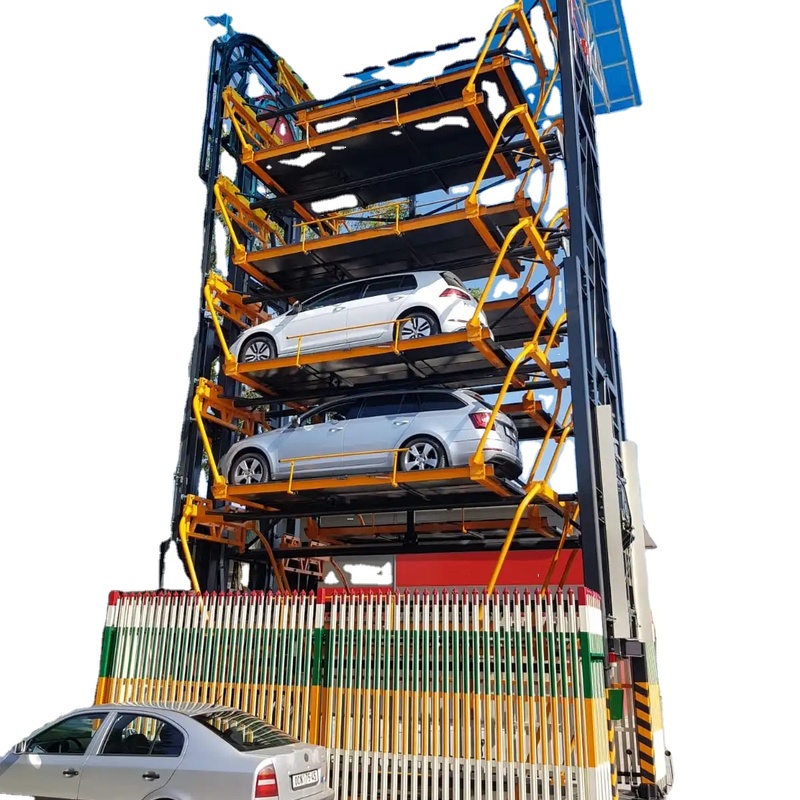 Smart Vertical Rotary Car Parking System