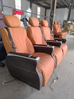 Sièges de voiture de style aviation réglables électriquement avec ventilation modifiés pour un confort accru