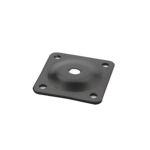 Couvre-pieds de canapé Hanlinchang 49x49x2.0mm, connecteur carré plat en acier carbone estampé pour pieds en bois - Product Image 3