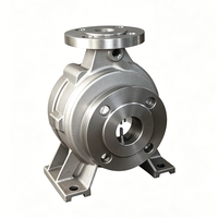 Boîtier de pompe en acier inoxydable de haute qualité, moulé par investissement, usiné CNC, pièces de corps de pompe de précision