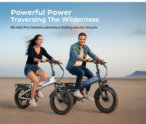 Xe đạp điện gấp SAMEBIKE RS-A02 48V 15Ah bánh béo, giảm xóc, <span class=keywords><strong>mini</strong></span>, địa hình mới về - Product Image 2