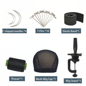 Tête de Perruque de 21 Pouces/22 Pouces/23 Pouces Tête de <span class=keywords><strong>Mannequin</strong></span> avec Support et Trous de Montage - Product Image 3