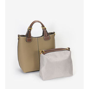 การออกแบบใหม่ล่าสุดคุณภาพสูงแฟชั่นกระเป๋าหนังแท้กระเป๋าถือสตรีไหล่Crossbodyกระเป๋าSac Aหลัก<span class=keywords><strong>Dame</strong></span> - Product Image 2