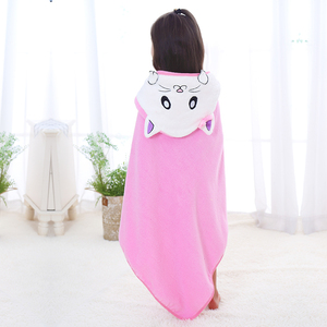 MICHLEY otoño lindo Kitty con capucha chicas dormir Bata - Product Image 2