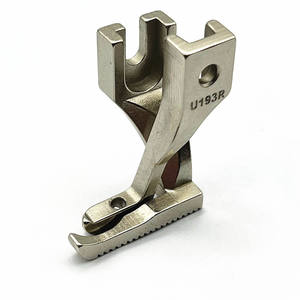 Pièces de machine à coudre industrielle à aiguille unique U192R U193R pied-de-biche à fermeture à glissière droite pour <span class=keywords><strong>DU</strong></span>-1181N GC0303D - Product Image 1
