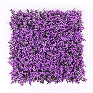 Plante en bois mur gazon artificiel décoration gazon mur panneaux de toile de fond faux aménagement paysager <span class=keywords><strong>haie</strong></span> clôture feuilles vertes Greenleaf - Product Image 5