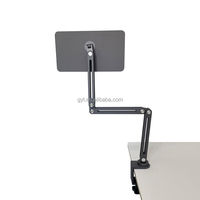 Support magnétique pliable pour iPad Air 13 "M2 (2024)/ iPad Pro 12.9", multi-articulations réglables, portable et portable