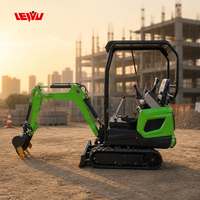 Mini-excavatrice multifonctionnelle de 10 tonnes pour travaux agricoles et de construction rurale
