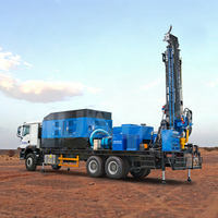Nouvel arrivage : Ensemble complet d'équipement de forage avec système hydraulique pour camion, pour forage de puits d'eau et accès à l'eau dans les villages isolés
