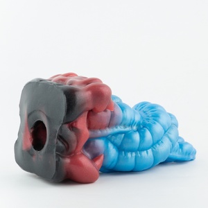 GEEBA Fantasy Tongue Shaped Masturbator Pocket Pussy Silicone Soft Penis Stroker Monster Pocket Vagina <b>for</b> <b>Men</b> Sex <b>Toys</b> - Product Image 4