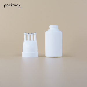Tubes applicateurs de sérum capillaire de 60 ml avec 4 billes roulantes – Contenant vide en plastique PE pour traitement de la croissance des cheveux - Product Image 3