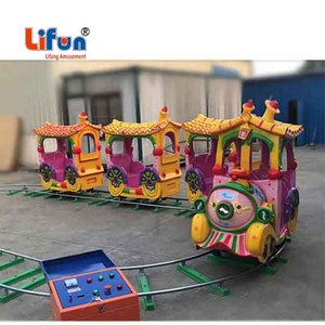 Tren Eléctrico de 14 Asientos para Niños, para Uso en Interiores y Exteriores, para Parques de Diversiones, Centros Comerciales, Marca LiFang - Product Image 2