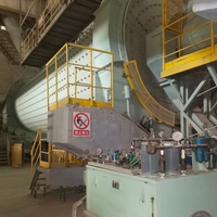 Ligne de production de clinker et de ciment d'occasion 3200TPD, 80% équipée d'un broyeur à boulets et d'une presse à rouleaux, neuve en bon état, à vendre
