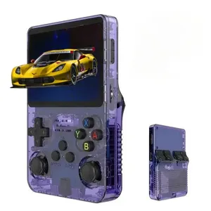 RTS R36s RetroคอนโซลเกมมือถือระบบLinux 3Dจอยสติ๊กอะนาล็อก 3.5 นิ้วหน้าจอIps R35s Plusแบบพกพาพ็อกเก็ตเครื่องเล่นวิดีโอ