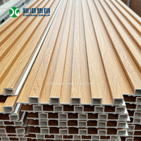 Pasokan Massal Dinding Cladding WPC Modern Tahan Api, Tahan Lembab, Tahan Air, Sistem Interlocking - Harga Pabrik, Pemasangan Cepat untuk Pembangun