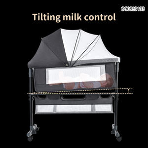 <span class=keywords><strong>Lit</strong></span> <span class=keywords><strong>moustiquaire</strong></span> pliable portable pour nouveau-né avec clôture <span class=keywords><strong>amovible</strong></span> - Product Image 6