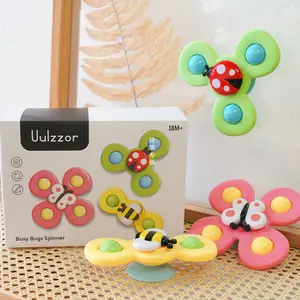 Животное ручного прядения поп улыбающегося Непоседа сенсорные игрушки для малышей присоска Спиннер игрушки для подарка