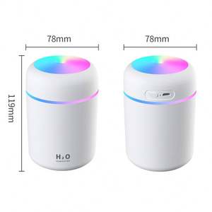 New Portable Mini Car, Perfume H2o Aromatherapy Scented Aroma Essential <b>Oil</b> Air <b>Diffuser</b> Ultrasonic 300ml Humidifier/ - Product Image 6