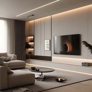 Meubles de salon modernes et personnalisables de haute qualité, table à manger et meuble TV, vente directe d'usine pour les familles et les hôtels - Product Image 2