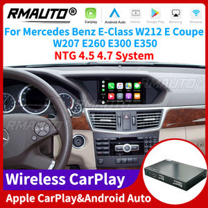 RMAUTO Apple CarPlay Inalámbrico NTG 4.5 4.7 para Mercedes Benz Clase E W212 E Coupé W207 E260 E300 E350 Android Auto Mirror Link - Product Image 1