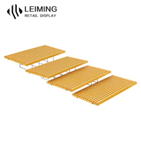 60x30cm ABS Panneau Rehausse Couleur Bois Supermarche Boulangerie Patisserie Sushi Bar a Salade