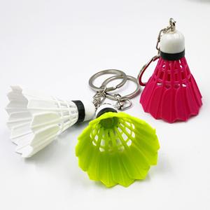 Badminton Keychain Cute Shuttlecock <b>Key</b> <b>Chains</b> Metal Keyring Colorful Car <b>Key</b> Holder Bag Pendant Club Gifts for Sports Fan - Product Image 3