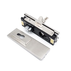 Bền cửa kính không khung phụ kiện-cửa Dưới khóa bản vá phù hợp với Brass Key Dễ dàng cài đặt thông qua vít - Product Image 4