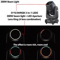 AOPU Usine 300W Faisceau 300 Têtes Mobiles Lumières de Scène Faisceau de Lumière pour Luces DJ Club Stage