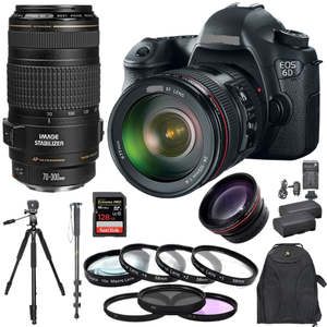 Meilleur prix sur un appareil photo reflex numérique <span class=keywords><strong>6D</strong></span> Mark II 20,2 MP neuf avec objectif <span class=keywords><strong>EF</strong></span> 24-105 mm IS - Garantie d'un mois incluse - Product Image 1