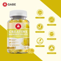 Permen Karet Creatine Monohydrate Vegan ODM untuk Binaragawan Dewasa Meningkatkan Hasil Latihan Pertumbuhan Otot Layanan Label Pribadi Bebas GMO