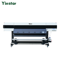 Yinstar 1.6m Eco Solvent Double I3200E1 Tête Imprimante À Jet D'encre 8 Couleurs CMJN LC LM LK LLK pour Photo Papier Vinyle Affiche Impression