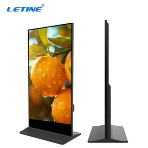 Siêu mỏng 32/43/49/ 55/65/75/86 inch trong nhà/ngoài trời 2K/4K màn hình cảm ứng LCD màn hình quảng cáo kỹ thuật số biển <span class=keywords><strong>kiosk</strong></span> - Product Image 1