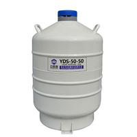 Réservoir de conteneur d'azote liquide YDS 50-50 de 50 litres, conteneur pour bétail VET