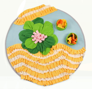 Alfombra Olfativa de la Serie Flores en Flor para Perros, Gatos y Conejos, Alfombra de Alimentación para Mascotas, Alfombra Interactiva para Buscar Alimentos - Product Image 2