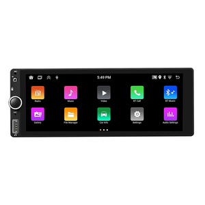 Henmall 6.86 "1din phổ Car Stereo màn hình Android Wifi GPS không dây xe chơi RDS phía sau máy ảnh DVR Xe Car DVD Player - Product Image 4