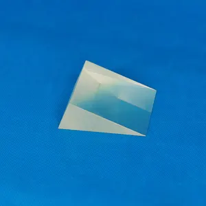 批发定制光学玻璃K9/BK7熔融石英矩形楔形棱镜