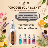 Huile Essentielle Enoug Pet SPA Parfum Jardin Floral Chant d'Oiseaux, Huile Parfumée Naturelle pour Animaux Antibactérienne et Désodorisante à Base de Plantes