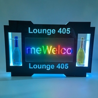 Discoteca Servicio VIP Pantalla Desplazamiento Pantalla Led Cartelera Botella Presentador Signo Aplicación Programable DIY Led Mensaje Sign Board