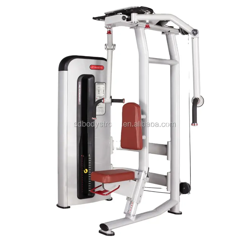 Equipamento de fitness comercial de melhor qualidade BW-002A Máquina de peito com clipe de braço reto sentado