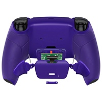 Violet caoutchouté poignée manette étui Remapper conseil Remap Kit PS5 contrôleur boutons dos palette pour PS5 BDM030/040/050